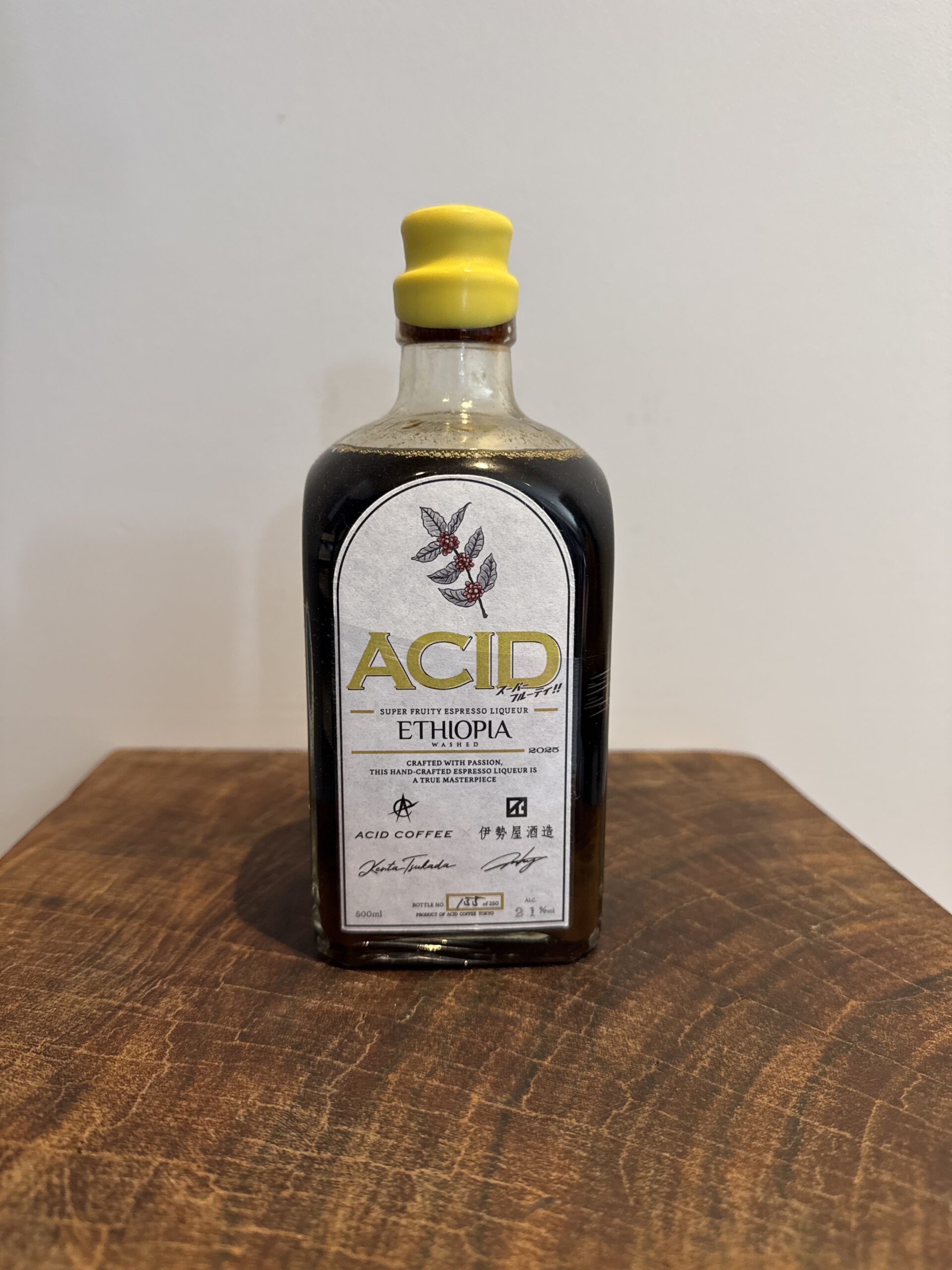 伊勢谷酒造 ACID エチオピアウォシュッド コーヒーリキュール 500ml